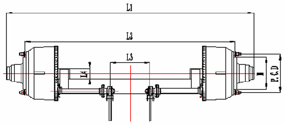 Stepped axle schematics