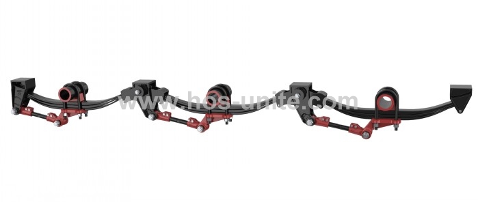 Tri-axle suspension,Tri-Axle Under-Slung casting Suspension